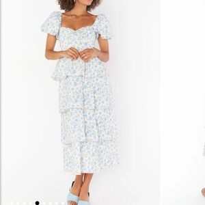Show me your Mumu‎ Va Va Midi Dress Small